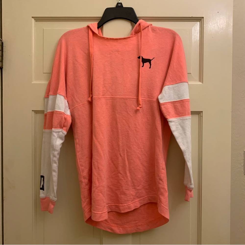 VS Pink Lightweight Jersey Hoodie 🖤💕